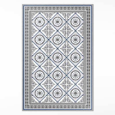 Műanyag szőnyeg Geometrikus gyémánt díszítő csempe