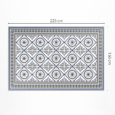 Műanyag szőnyeg Geometrikus gyémánt díszítő csempe