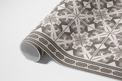 Pvc szőnyeg Geometrikus rombusz díszítő csempe