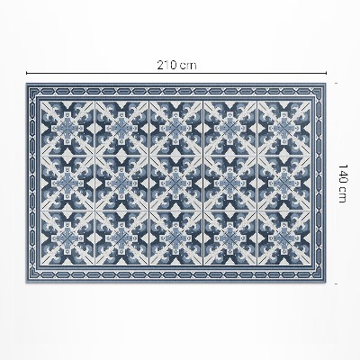 Vinil szőnyeg Geometrikus rombusz díszítő csempe
