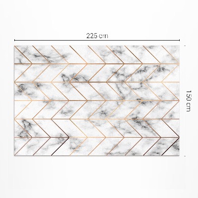 Pvc szőnyeg Herringbone márvány modern vonalak