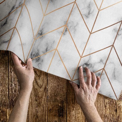 Pvc szőnyeg Herringbone márvány modern vonalak