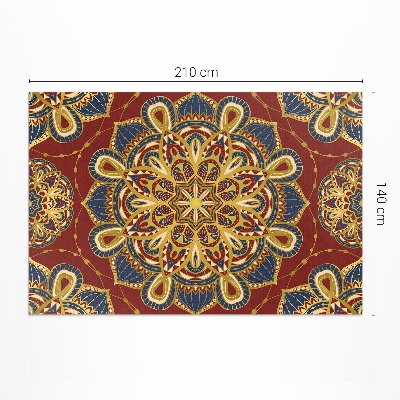 Pvc futószőnyeg Gazdagon díszített mandala keleti minta