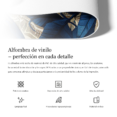 Műanyag szőnyeg Gobelin textúra mintás design