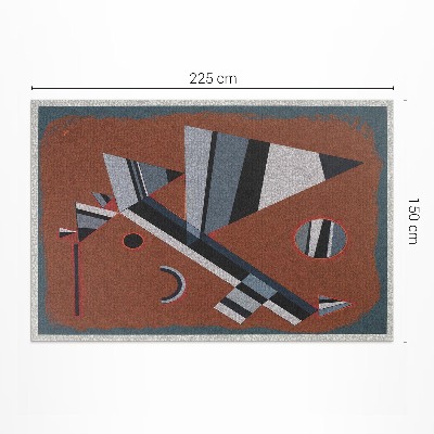 Pvc futószőnyeg Gris Wassily Kandinsky