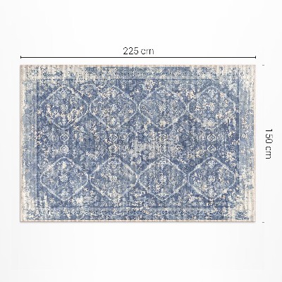 Mosható futószőnyeg Stílusos díszítő dísz shabby minta vintage