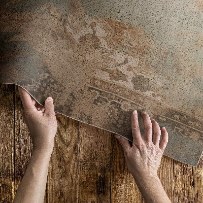 Vinil szőnyeg Shabby patchwork minta vintage