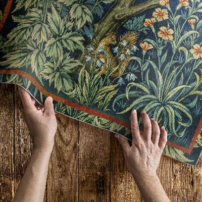 Műanyag szőnyeg William Morris és John Henry kerti minta