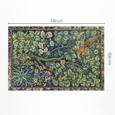 Műanyag szőnyeg William Morris és John Henry kerti minta