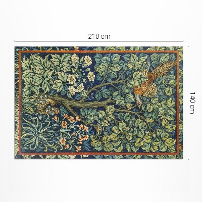 Műanyag szőnyeg William Morris és John Henry kerti minta