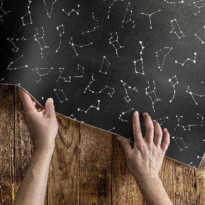 Poliészter futószőnyeg Csillagképek horoszkóp zodiákus zodiákus univerzum
