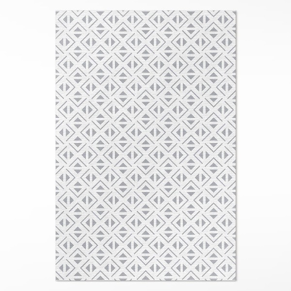 Mosható futószőnyeg Geometrikus minta minimalista