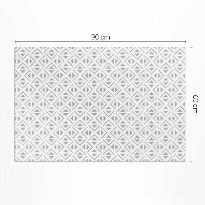 Mosható futószőnyeg Geometrikus minta minimalista
