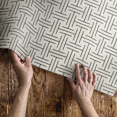 Pvc szőnyeg Szabályos vonalak minimalista labirintus