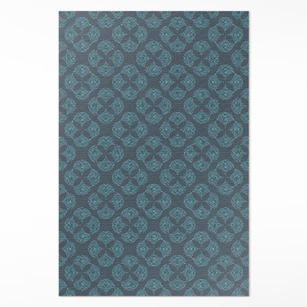 Pvc szőnyeg Quatrefoil geometriai minta