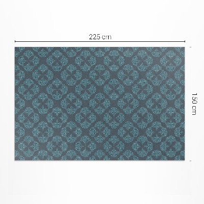 Pvc szőnyeg Quatrefoil geometriai minta