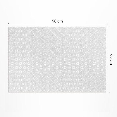 Műanyag szőnyeg Lineáris minta minimalista dekoráció