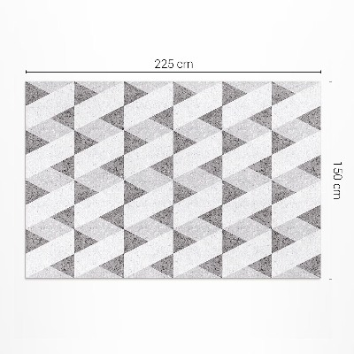 Vinil szőnyeg Geometrikus kő csempe
