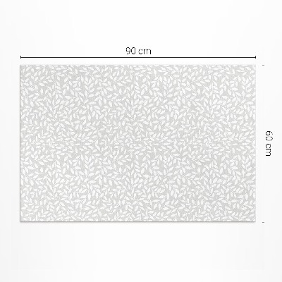 Vinil szőnyeg Apró gallyak boho stílusban finom