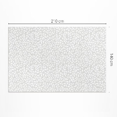 Vinil szőnyeg Apró gallyak boho stílusban finom