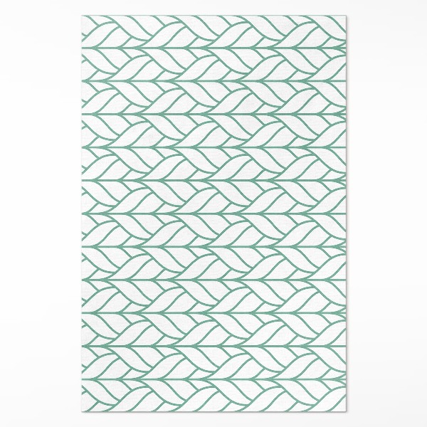 Vinil szőnyeg Lineáris levelek minimalista minta