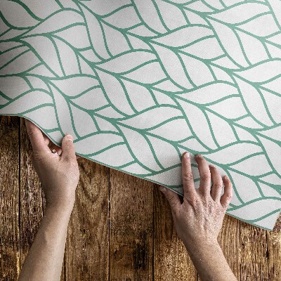 Vinil szőnyeg Lineáris levelek minimalista minta