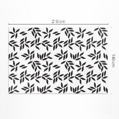 Pvc szőnyeg Minimalista levélminta