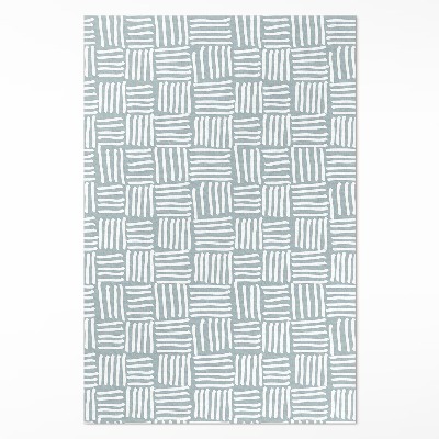 Műanyag szőnyeg Boho kötött minimalista minta