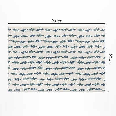 Pvc szőnyeg Apró szirmok dekoratív boho minta