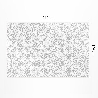 Pvc szőnyeg Gyönyörű díszek elegáns stílusban