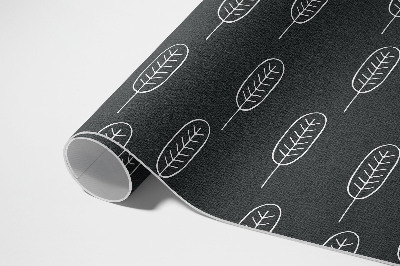 Poliészter futószőnyeg Minimalista boho levelek