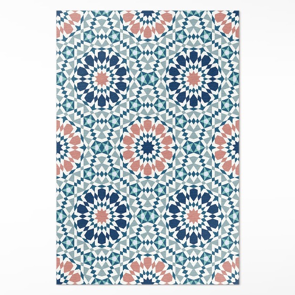 Pvc futószőnyeg Kaleidoszkóp pasztell minta geometrikus