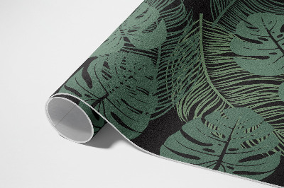 Műanyag szőnyeg Illusztráció trópusi növény monstera