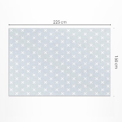 Pvc szőnyeg Fényes keresztek minimalista minta