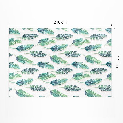Vinil szőnyeg Boho tollak finom stílusban