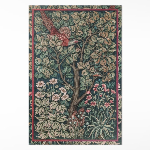 Műanyag szőnyeg Fácán William Morris