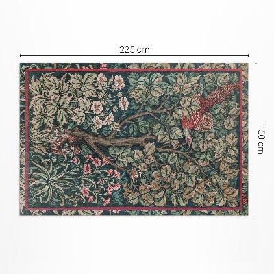 Műanyag szőnyeg Fácán William Morris