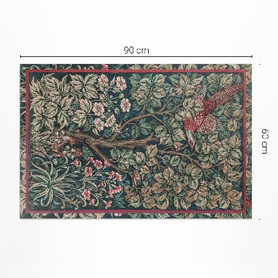 Műanyag szőnyeg Fácán William Morris