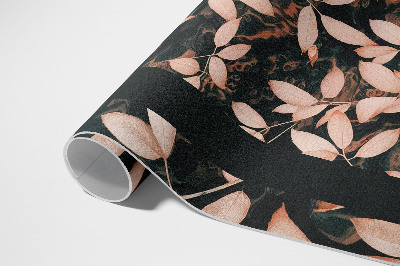 Pvc szőnyeg Növény motívum őszi levelek boho retro