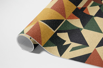 Vinil szőnyeg Geometrikus szín absztrakció retro