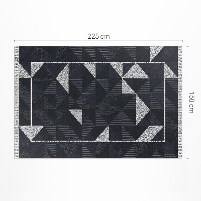 Poliészter futószőnyeg Mozaikos geometriai vintage minta