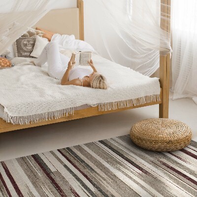 Vinil szőnyeg Absztrakt festett csíkok shabby boho stílusban