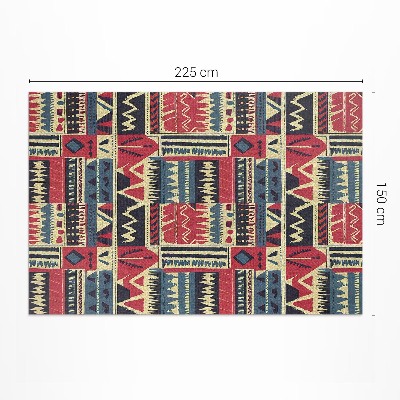 Vinil szőnyeg Mintás indiai absztrakt boho kompozíció