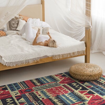 Vinil szőnyeg Mintás indiai absztrakt boho kompozíció