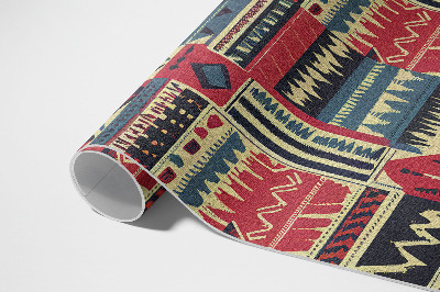 Vinil szőnyeg Mintás indiai absztrakt boho kompozíció