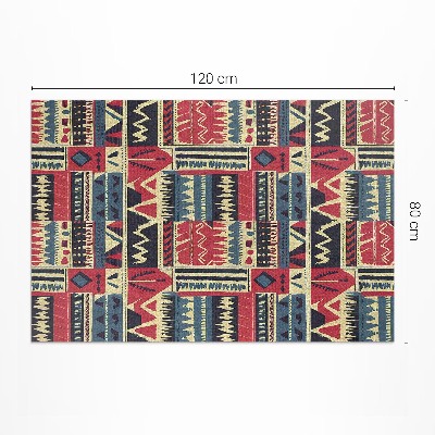 Vinil szőnyeg Mintás indiai absztrakt boho kompozíció