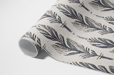 Pvc szőnyeg Indiai toll boho stílusban