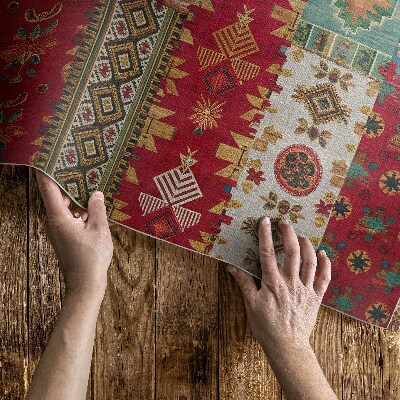 Vinil szőnyeg Mintás absztrakció török stílusban