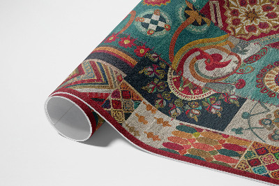 Pvc futószőnyeg Színes patchwork minta perzsa stílusban