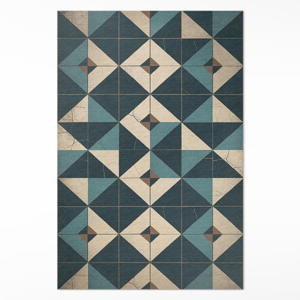 Pvc szőnyeg Art deco csempék geometrikus ábrákkal